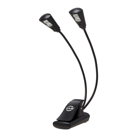 Konig & Meyer Double2 LED FlexLight Manual