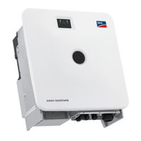SMA SUNNY HIGHPOWER PEAK3 SHP 100-20 Operating Manual