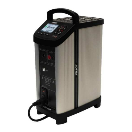 Ametek Jofra CTC-350 A/C User Manual