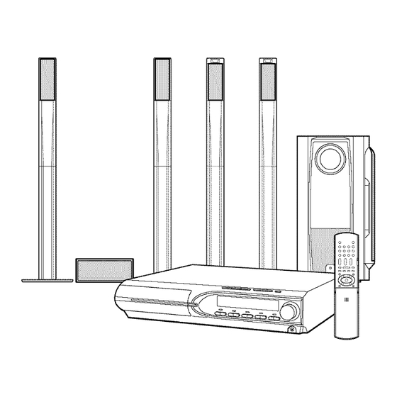 JVC SP-THM505C Instructions Manual