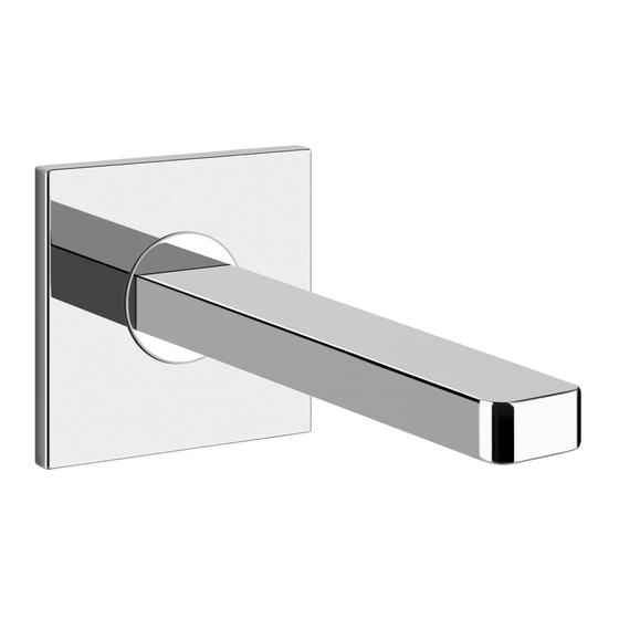 Gessi CORSO VENEZIA 47200 Manual