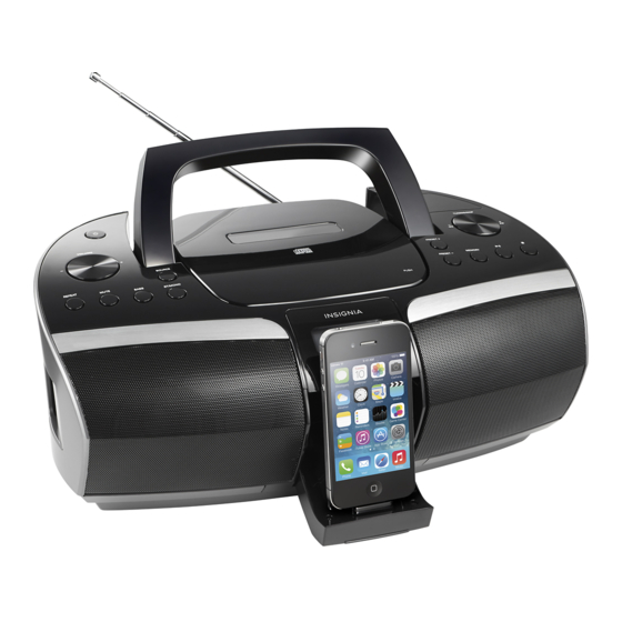 Insignia NS-BIPCD02 Quick Setup Manual