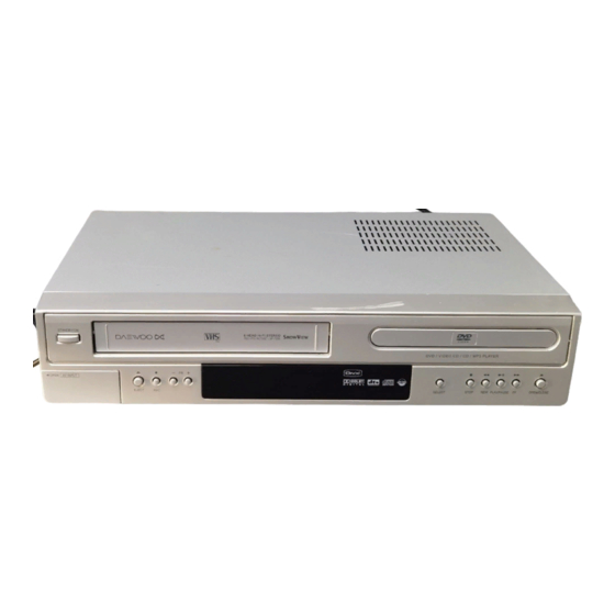 Daewoo SF-7300 DVD VCR Combo Manuals