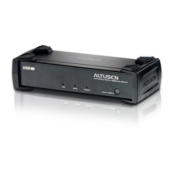 Altusen MP0101 User Manual