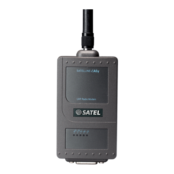 Satel SATELLINE-2ASxE Radio Modem Manuals