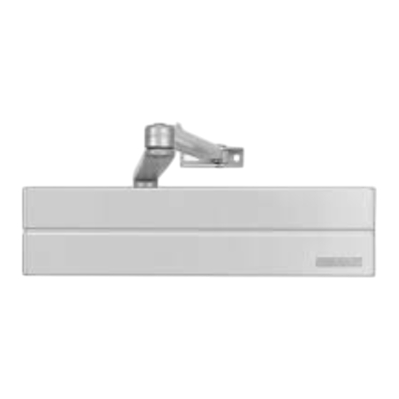 Assa Abloy DC340 Installation Instructions