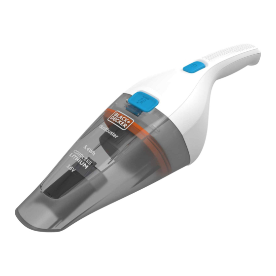 Black+Decker NVC115JL Manual