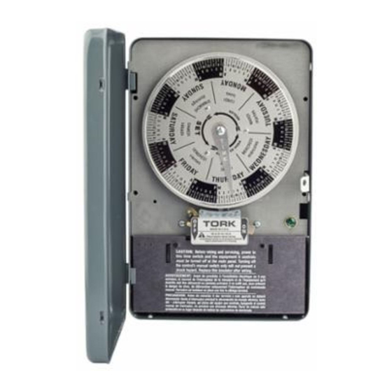 Tork W100 Installation And Operating Instructions Manual