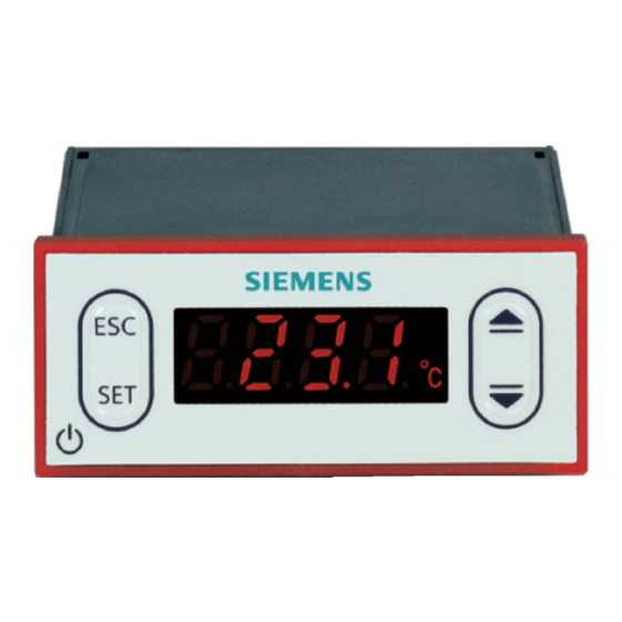Siemens Climatix HMI-LED POL831.25/STD Manuals