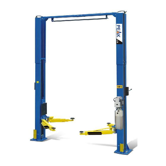 Peak 211SAC Installation And Service Manual