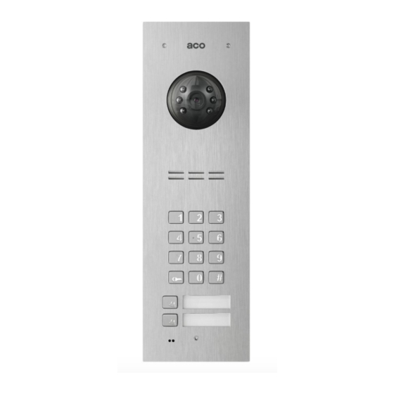 ACO FAM-PV Series User Instruction