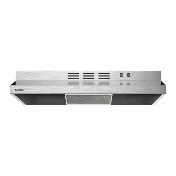 User Manuals: Comfee CVU30W2AST Range Hood