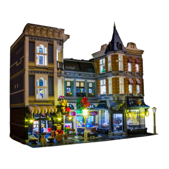 LIGHT MY BRICKS LEGO Assembly Square 10255 Installation Manual
