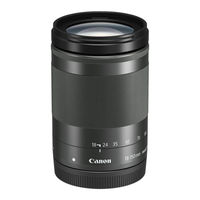 Canon RF-S 18-150mm F3.5-6.3 IS STM Instructions