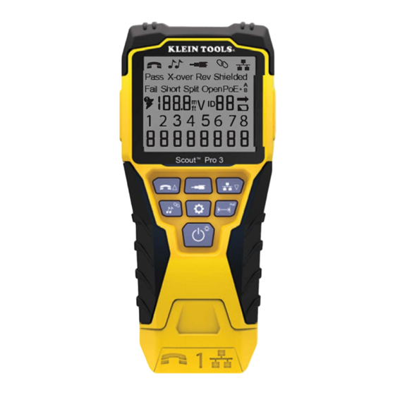 Klein Tools VDV501-853 Instruction Manual