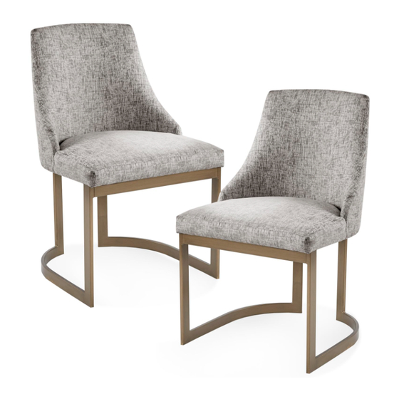 Madison Park Bryce Dining chair Assembly Instructions