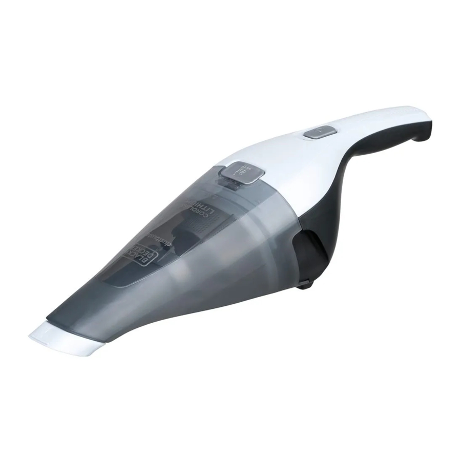 Black & Decker NVC115JL, NVC115W, NVC115WA Manual