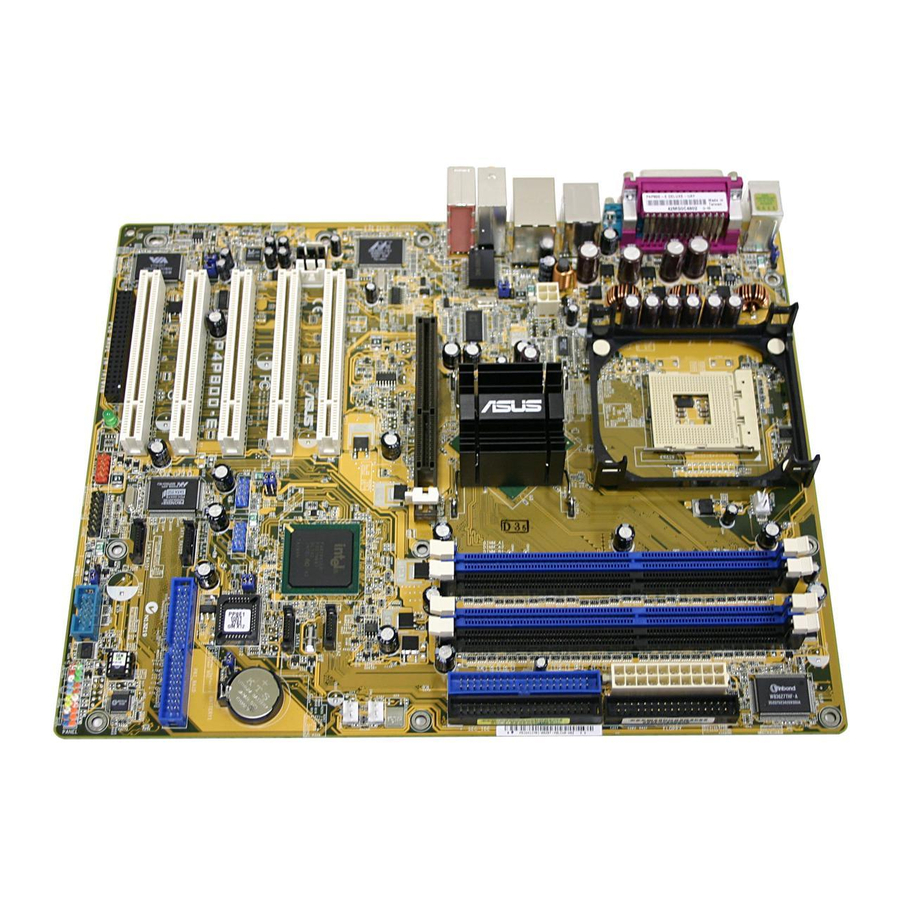 Asus P4P800-E DELUXE Quick Start Manual