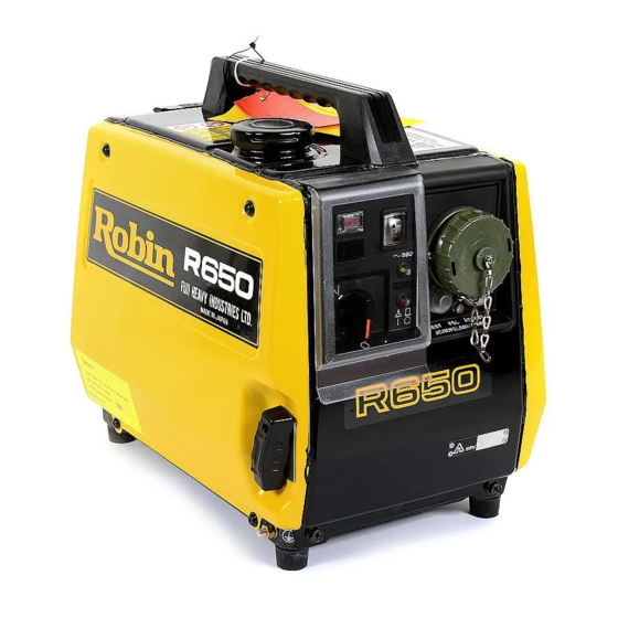 Robin R650 Service Manual