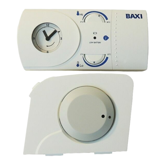 Baxi 5117391 Installation & User's Instructions