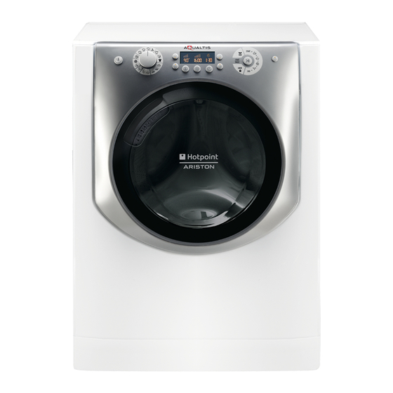 Hotpoint AQD970F 69 Instructions For Installation And Use Manual
