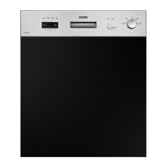 User Manuals: VESTEL BMA-407 I Dishwasher