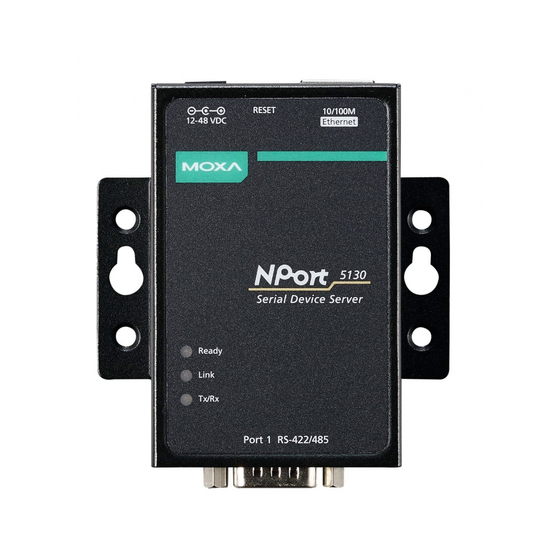 Moxa Technologies NPort 5150 Quick Installation Manual