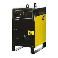 ESAB LAF 631 Instruction Manual
