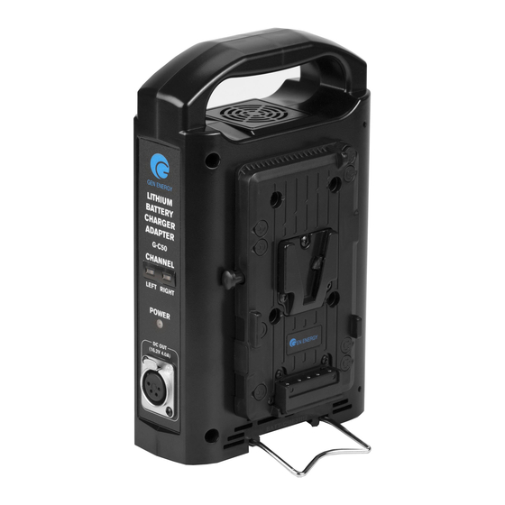 GEN ENERGY G-C50 Quick Manual