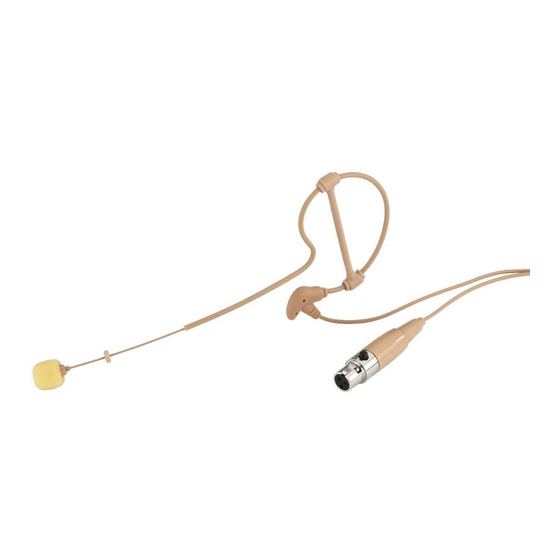 Monacor HSE-40/SK Quick Manual