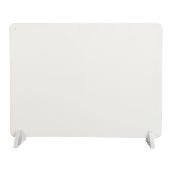 User Manuals: Bimar S580.CH Wall Panel Heater