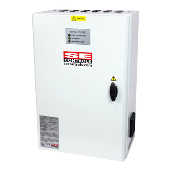 SE Controls SHEVTEC 30A Power Panel Manuals