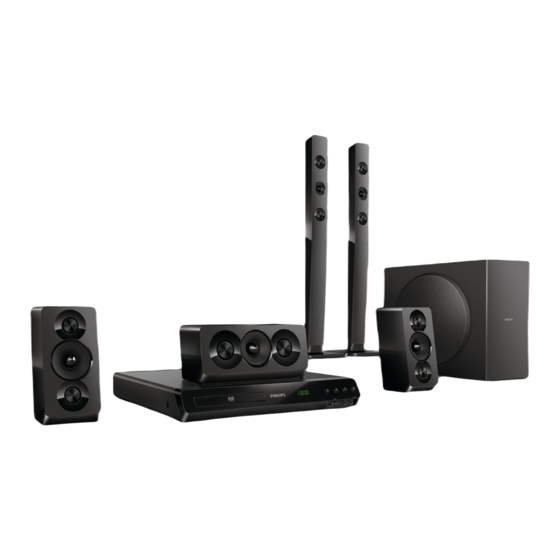Philips HTD5540/98 Quick Manual