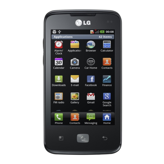 LG E510 User Manual