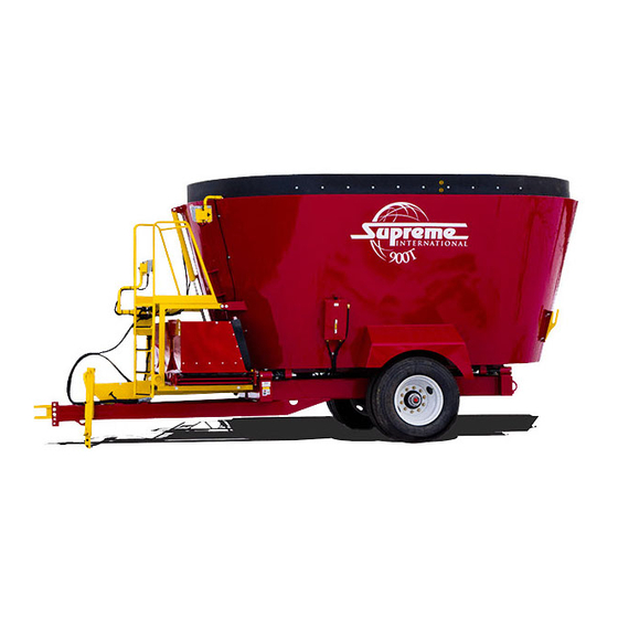 SUPREME 900T Operator's Manual