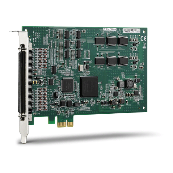 ADLINK Technology PCIe-7300A User Manual