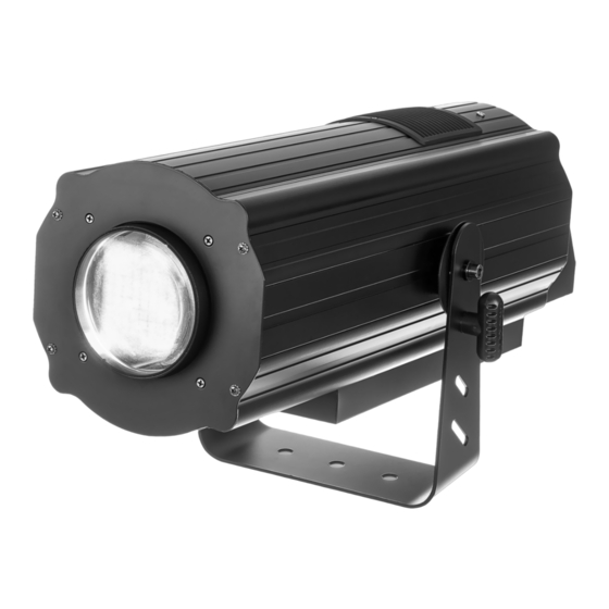 thomann Stairville FS-x150 LED Follow Spot User Manual