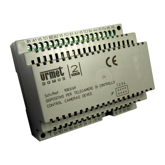 urmet domus 2 VOICE 1083/69 Manuals