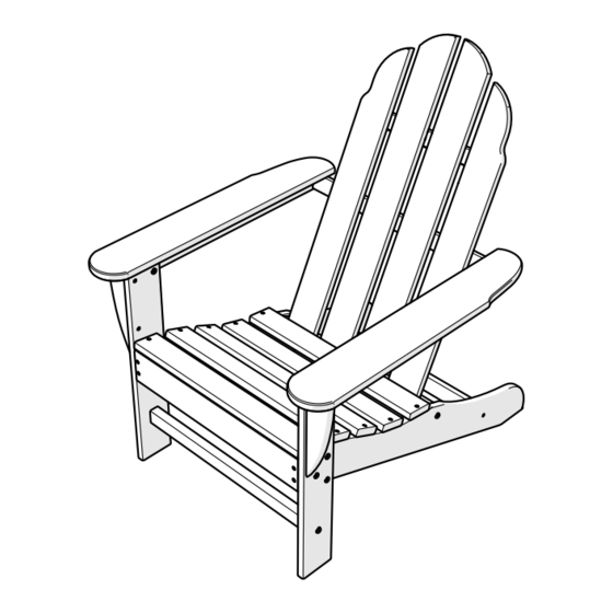 Polywood Great Lakes AD4032 Assembly Instructions