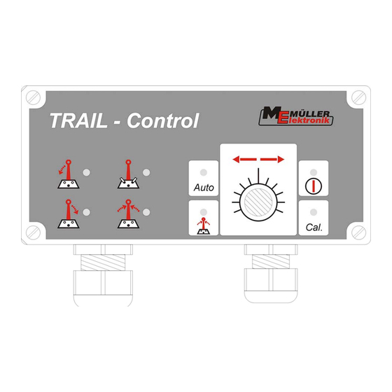 Mueller Elektronic TRAIL-Control Installation And Operating Instructions Manual