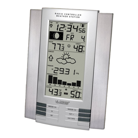 La Crosse Technology WS-8035U-IT Instruction Manual