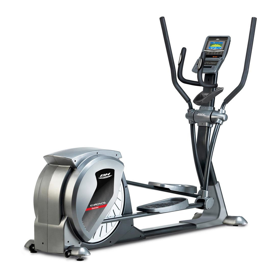 BH FITNESS G260 Instructions For Assembly And Use