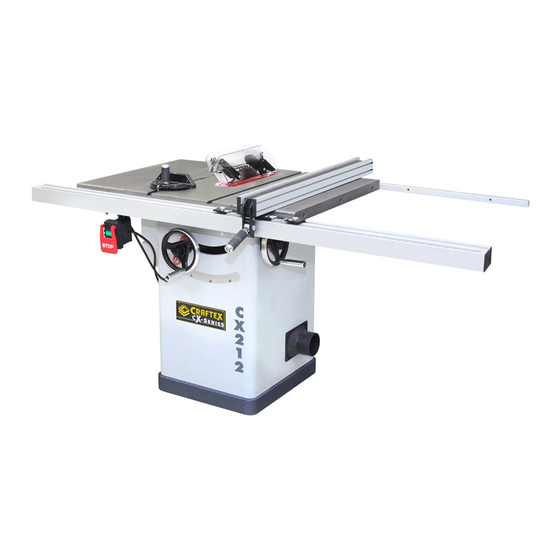 Craftex CX212 User Manual