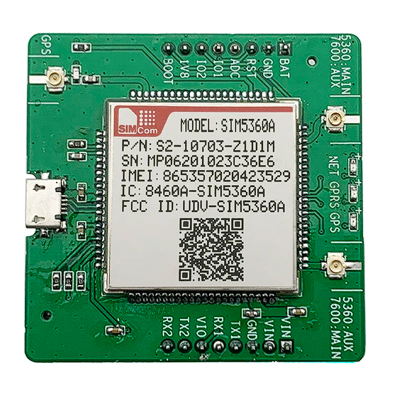SimCom SIM5360A EVB User Manual