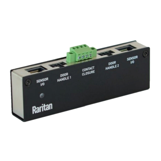 LEGRAND Raritan SmartLock DX2-DH2C2 Quick Setup Manual