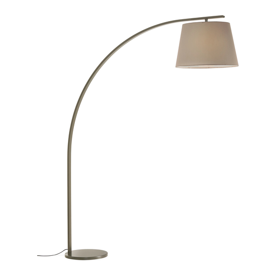 Room&Board STREETER FLOOR LAMP Assembly Instructions