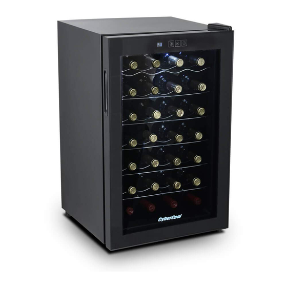 Vissani wine cooler 2024 temp control