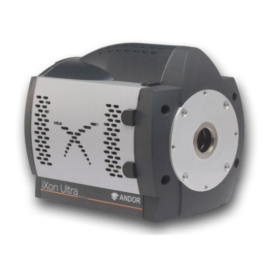 Oxford Instruments ANDOR iXon Ultra 888 Quick Start Manual