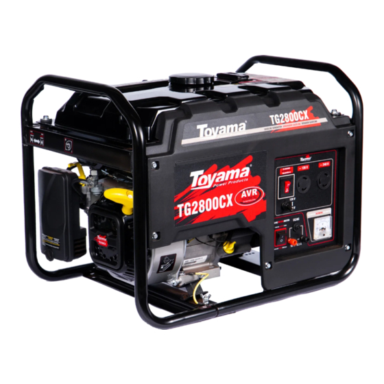 Toyama TG3800 Owner's Manual