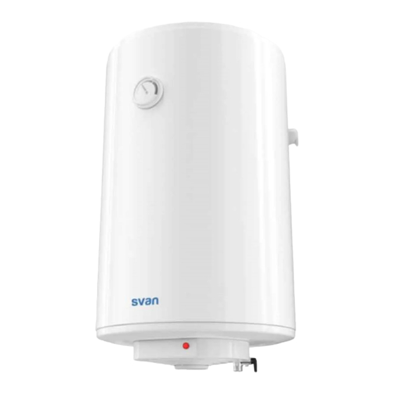 Svan SVTE50A4 Instructions For Use And Maintenance Manual